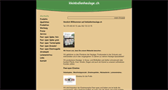 Desktop Screenshot of kleinballenheulage.ch